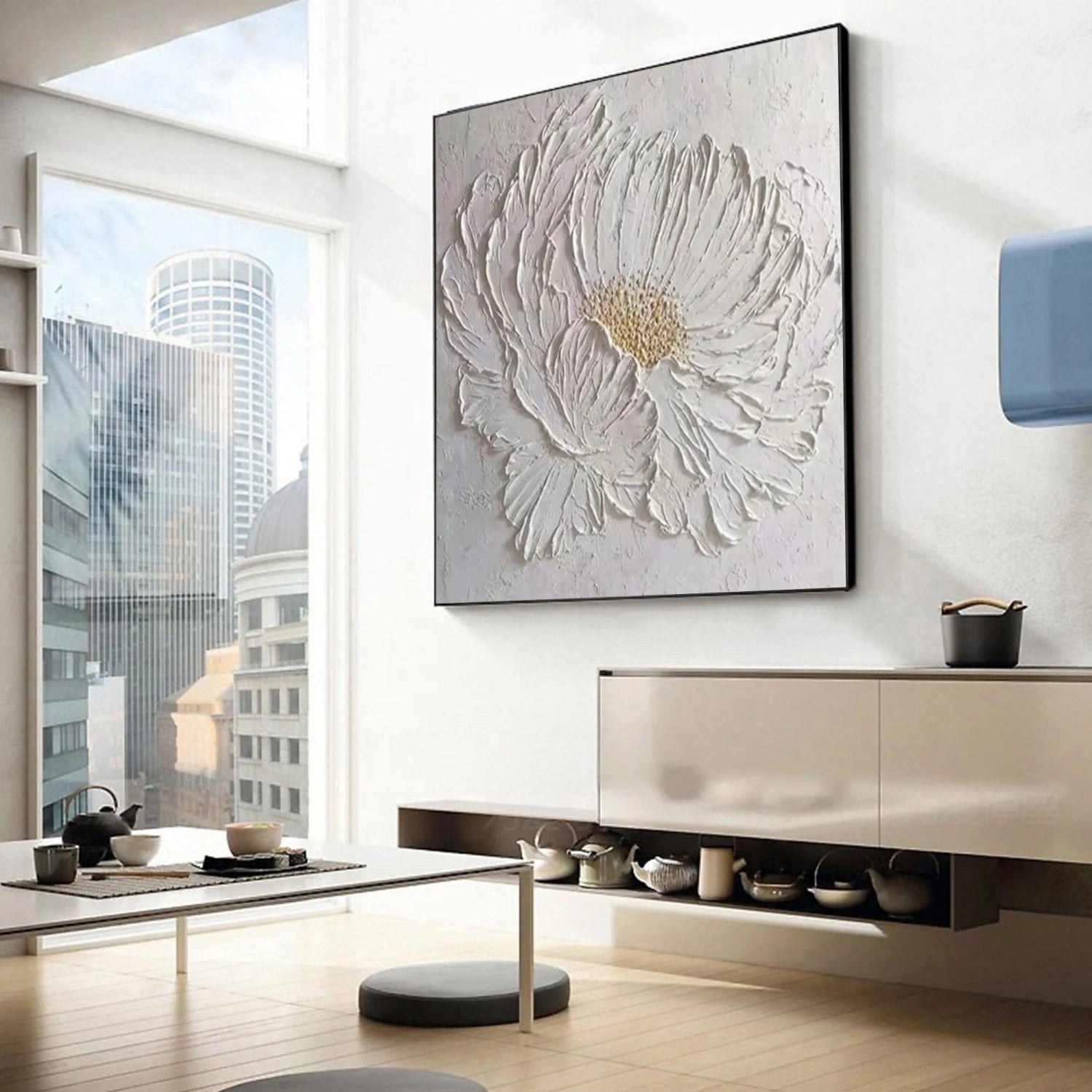 Beautiful Flower and Tree Painting #FT172 - Elegant Wall Art for Home, Office & Living Room Decor