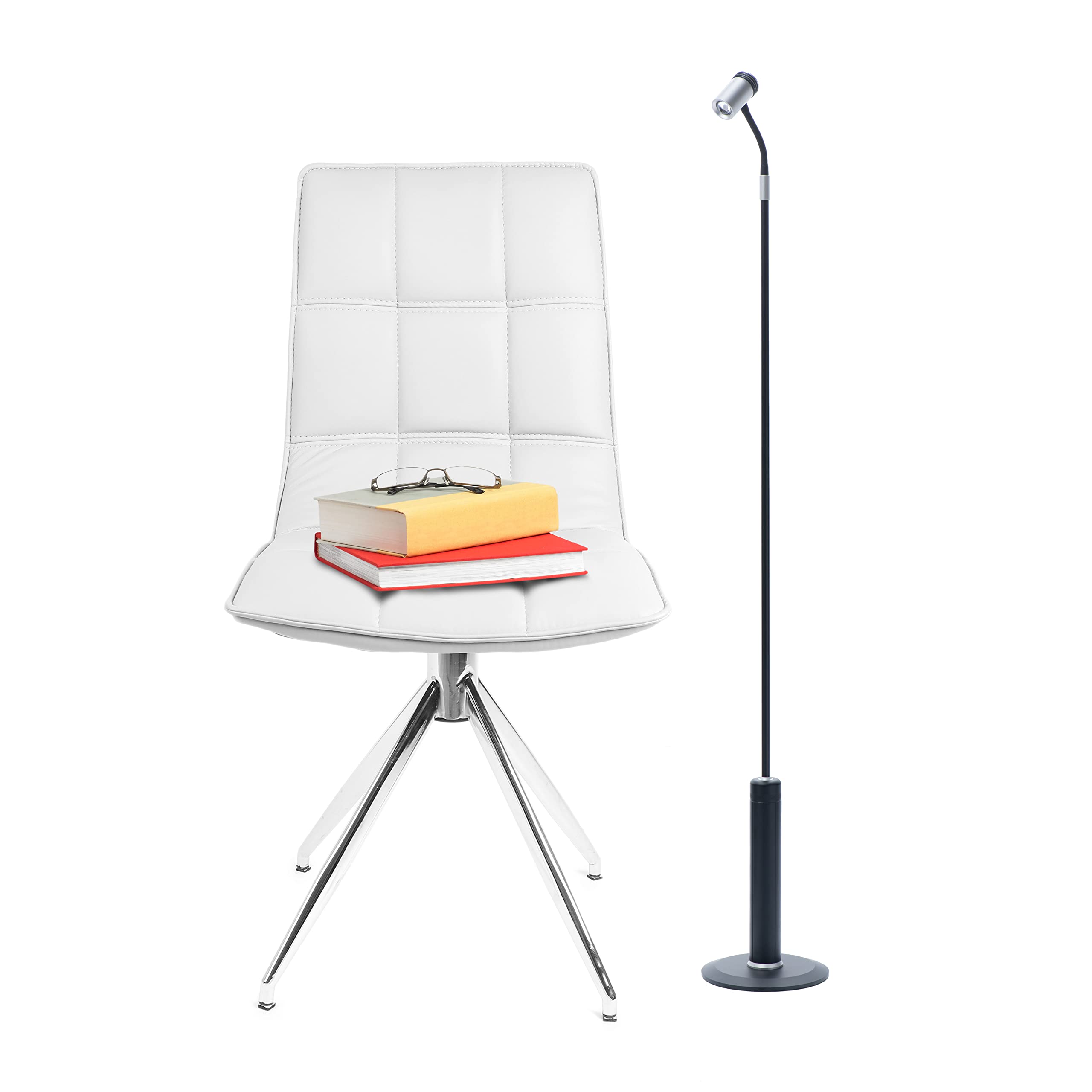 Rechargeable Cordless LED Light - Portable Reading Light for Books, Crafts, BBQ Grilling, Home & Office Use | Hands-Free Task Lighting Solution