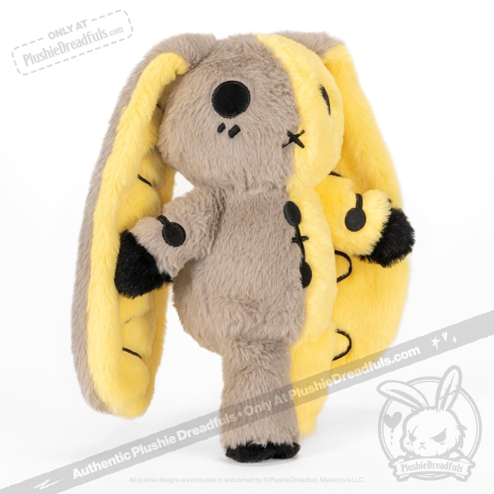 Plushie Dreadfuls Deafness Awareness Rabbit - Soft Stuffed Animal Toy for Kids, Adults & Collectors - Perfect for Gifts, Bedroom Decor & Sensory Comfort