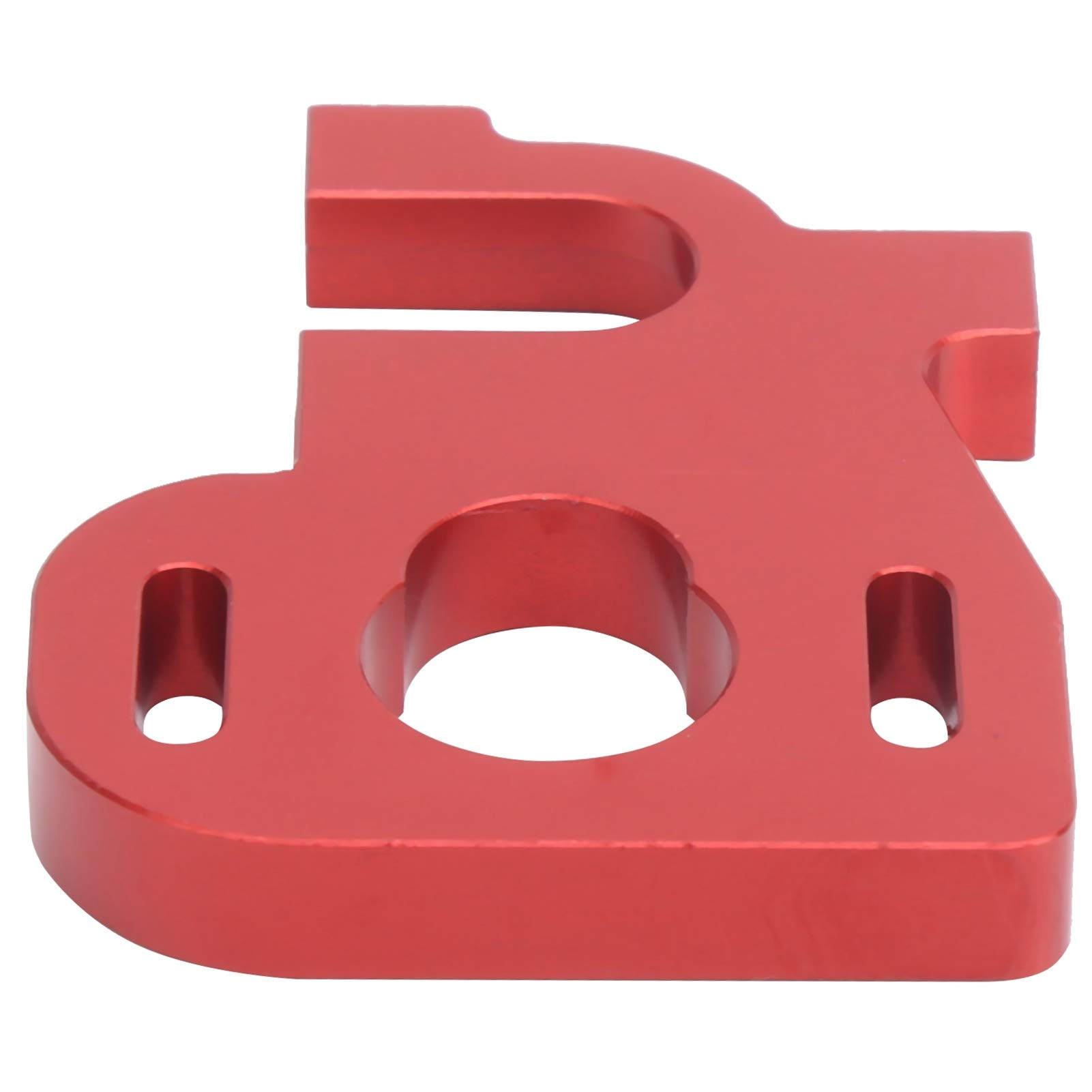 Aluminum Alloy Adjustable RC Motor Mount Holder for Wltoys 1/14 144001 & 124019 RC Cars - Red (Perfect for Off-Road Racing & RC Car Upgrades)
