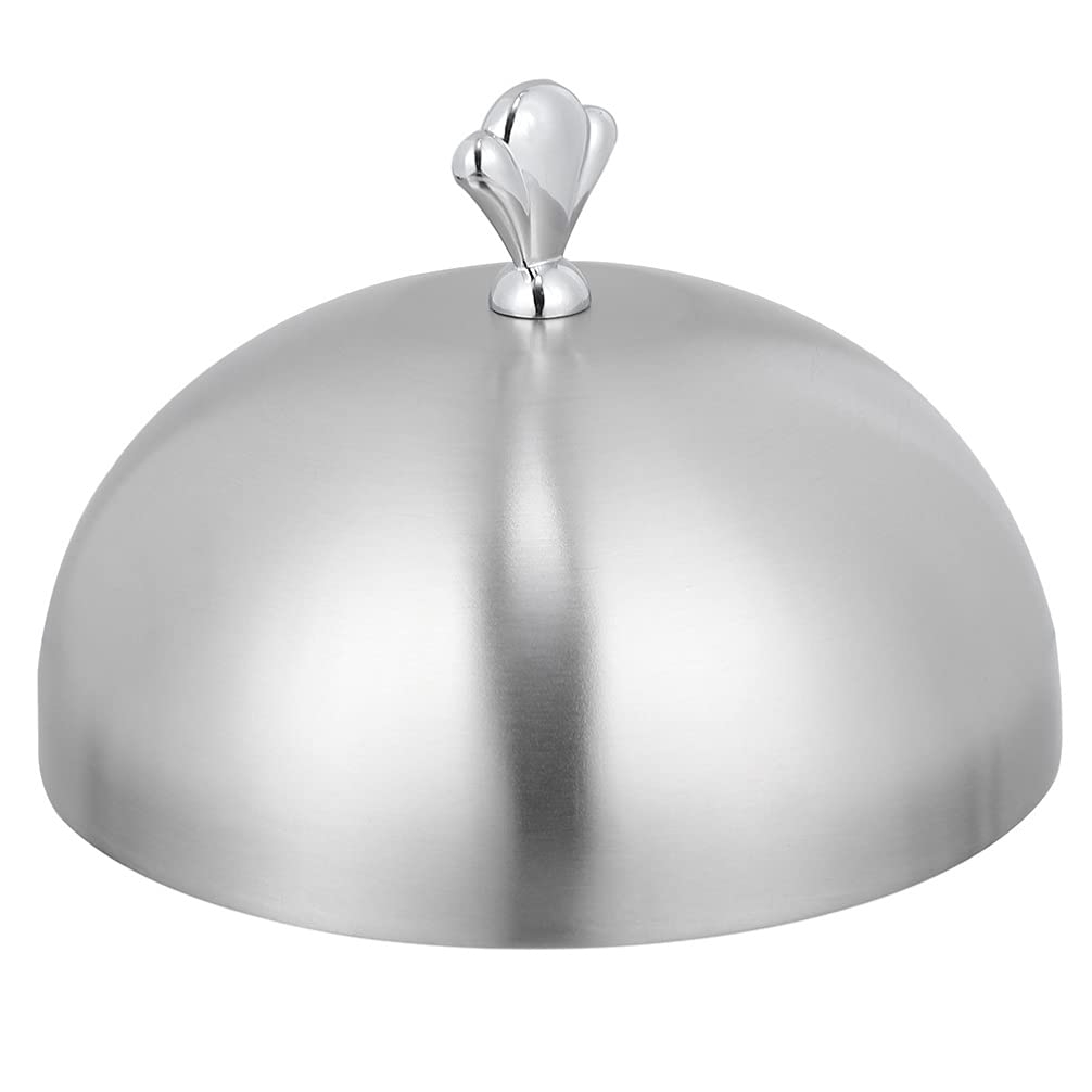 Angoily Stainless Steel Griddle Dome - Basting Cover & Melting Dome for Grills, Steaks & Kitchen Use | Oil-Proof Steamer Lid & Food Protector for Outdoor Cooking, BBQ & Home Kitchen Accessories