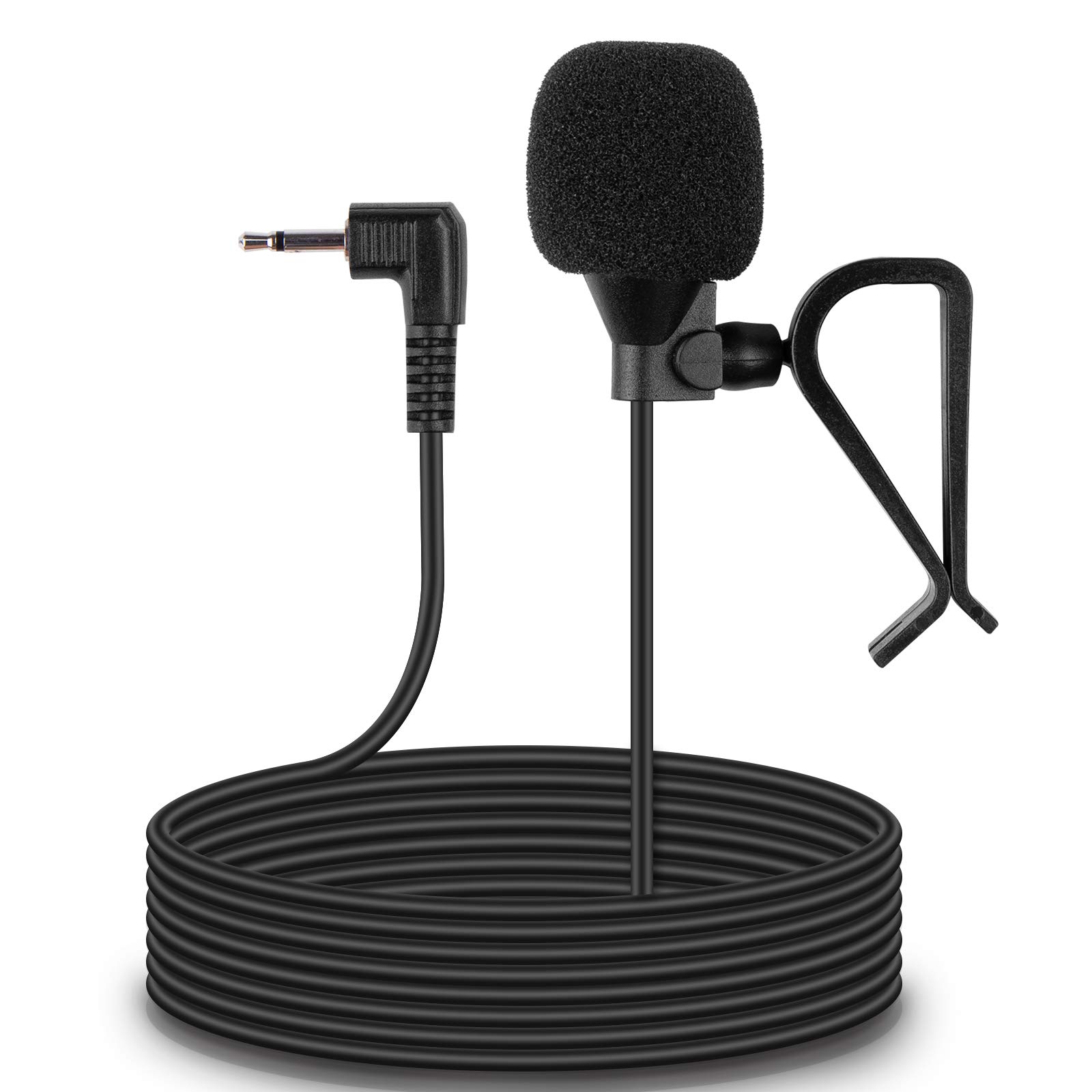 Pioneer Car Microphone Replacement - 2.5mm External Mic for Pioneer Stereo, GPS, DVD Head Units | Clear Hands-Free Calling for Car Radio Systems