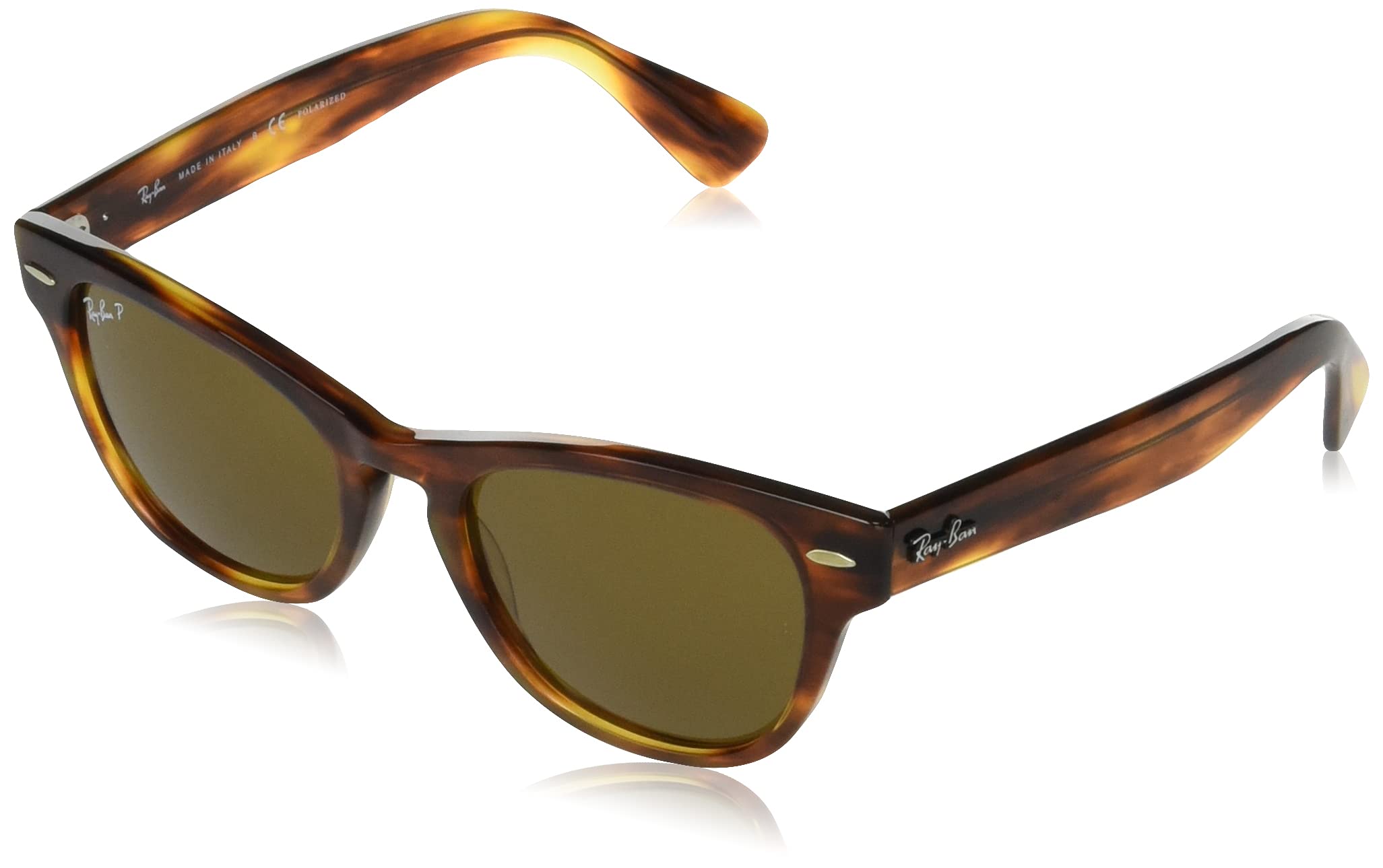Ray-Ban RB2201 Laramie Square Polarized Sunglasses for Men & Women - UV Protection, Classic Style for Driving, Beach & Outdoor Activities