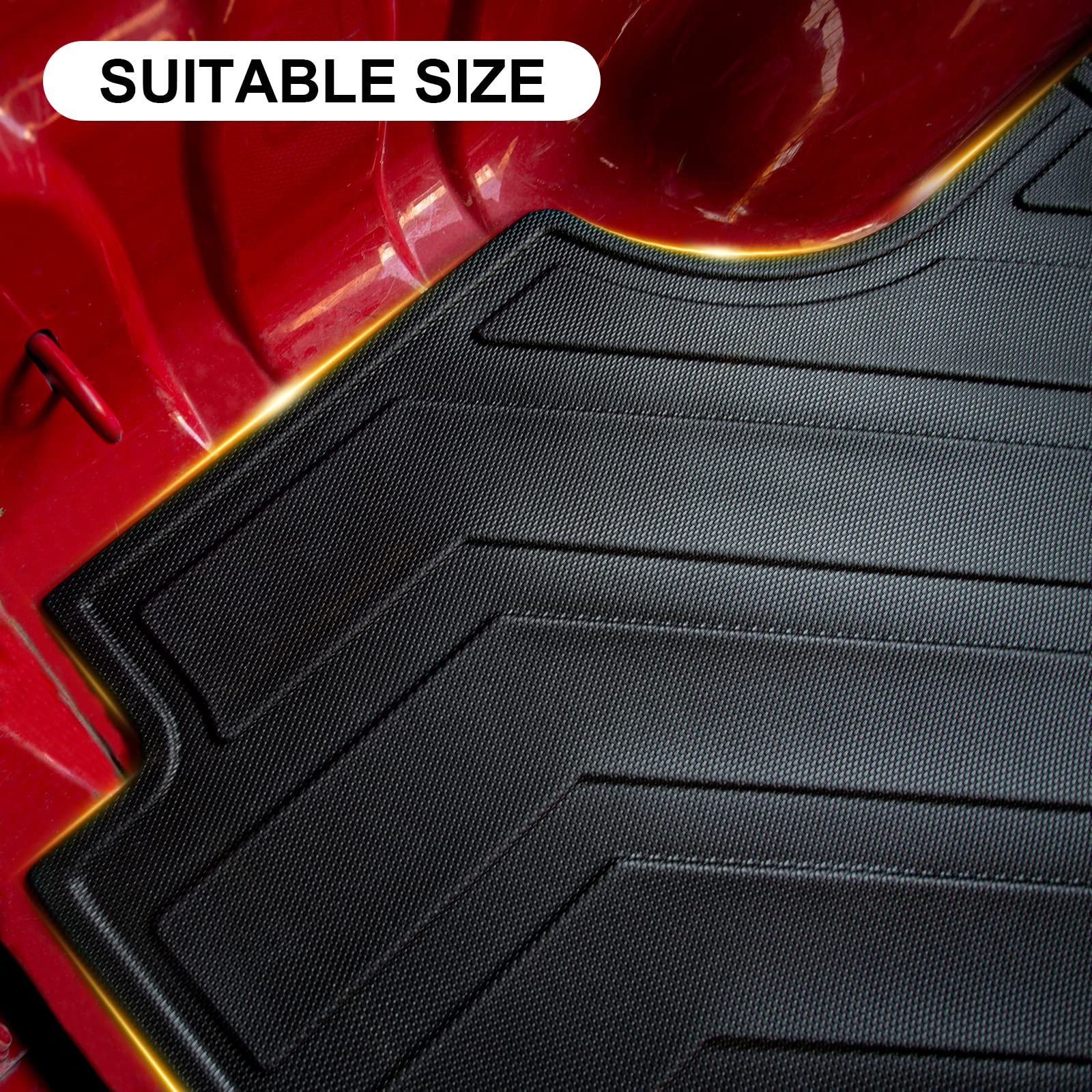 All-Weather Bed Mat for 2019-2024 Dodge Ram 1500 (5.7ft Short Bed) - Heavy Duty Truck Bed Liner Protector | Perfect for Hauling, Camping & Work Site Use