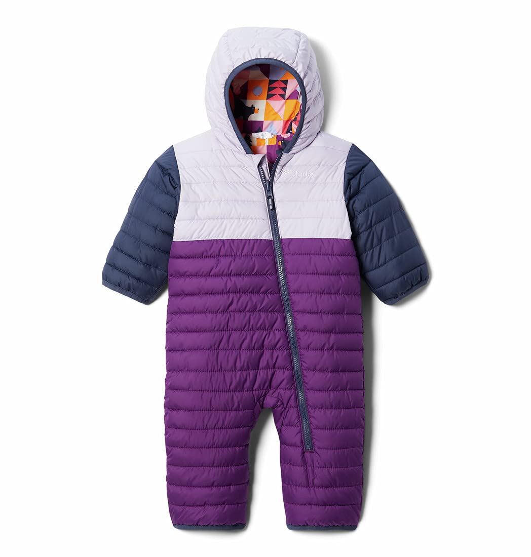 Columbia Unisex Baby Powder Lite™ Reversible Bunting Jacket - Warm Winter Coat for Infants & Toddlers - Perfect for Outdoor Adventures, Snow Play & Cold Weather Protection