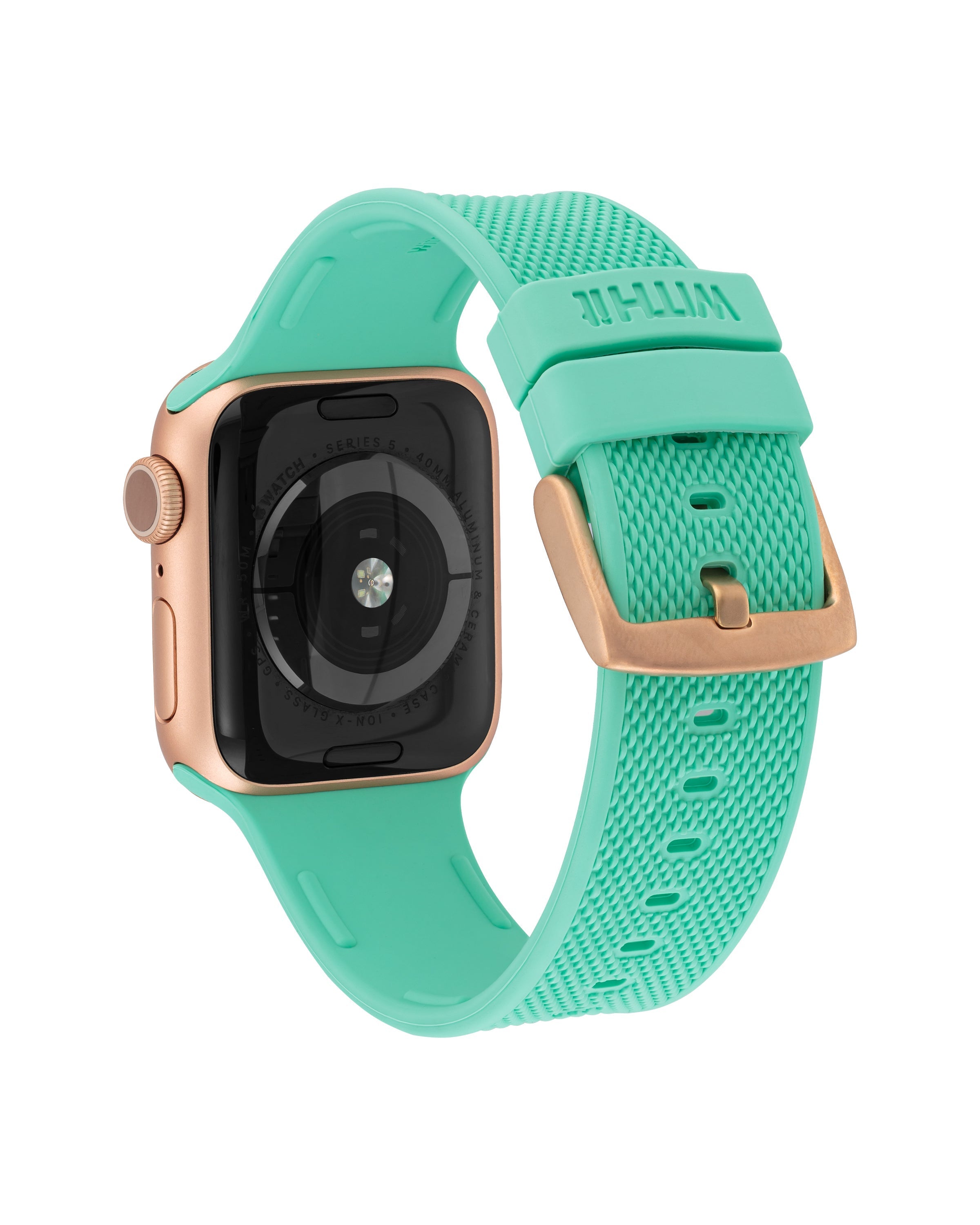 Textured Silicone Band for Apple Watch® - Durable, Comfortable & Stylish Replacement Strap - Perfect for Workouts, Running & Everyday Wear