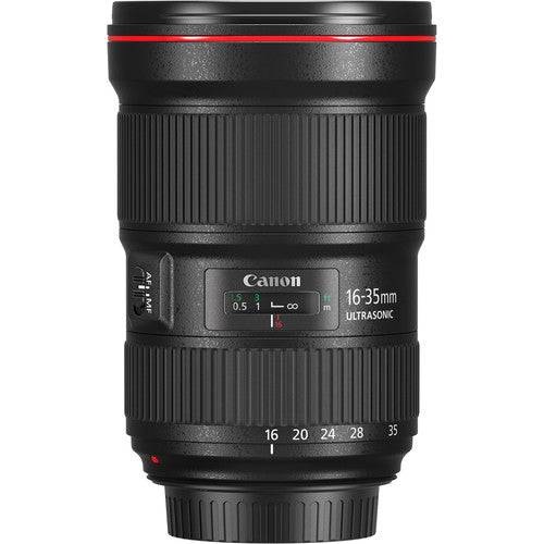 Canon EF 16-35mm f/2.8L III USM Ultra Wide Zoom Lens with 3-Piece Filter Kit (UV/CPL/ND8) & Professional Tripod - Perfect for Landscape, Architecture, and Event Photography