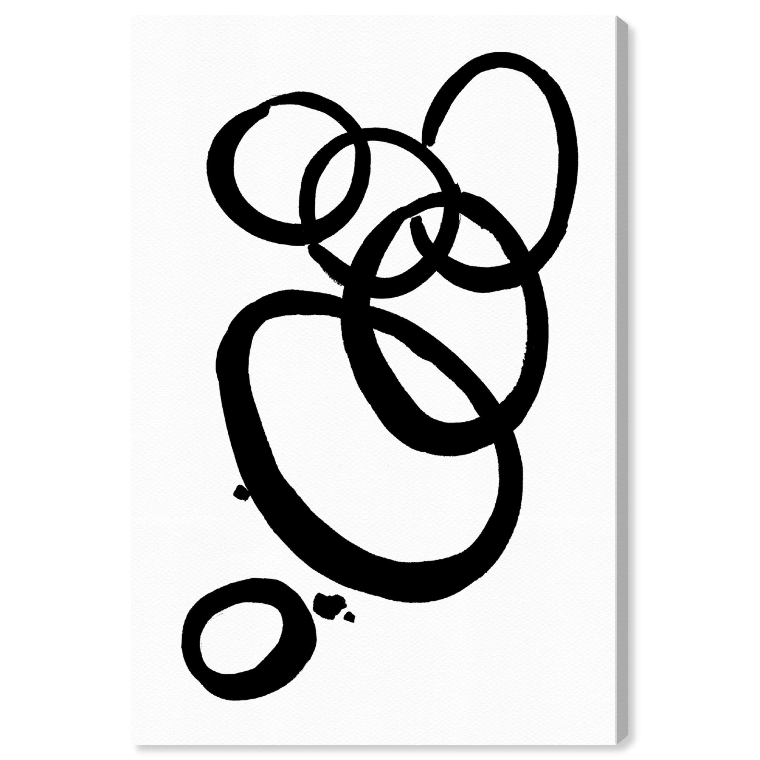 Abstract Wall Art Canvas Prints 'Formadas II' by Oliver Gal – 24