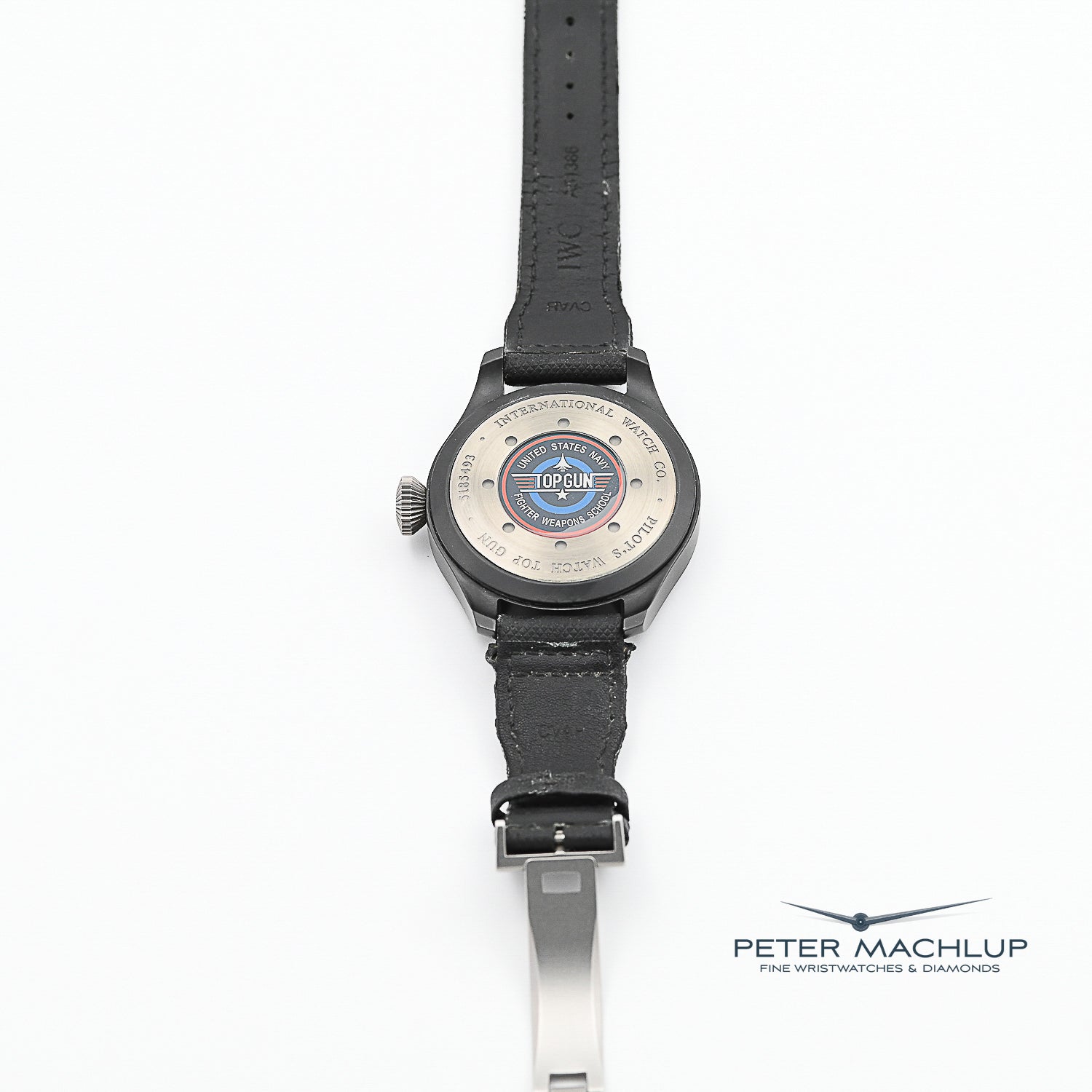 IWC Big Pilot Top Gun 48mm Men's Luxury Watch - Swiss Automatic Chronograph for Aviation Enthusiasts | Perfect for Professional Pilots, Business Meetings & Special Occasions