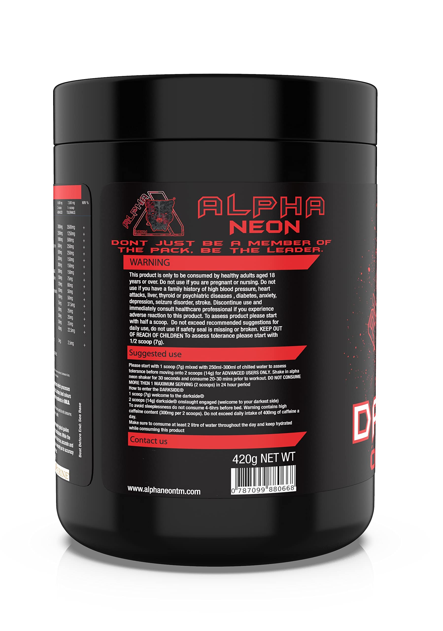 Alpha Neon Darkside Onslaught 480g - Premium Gaming Mouse for Esports & FPS Games - Perfect for Competitive Gaming, Streaming & Office Work