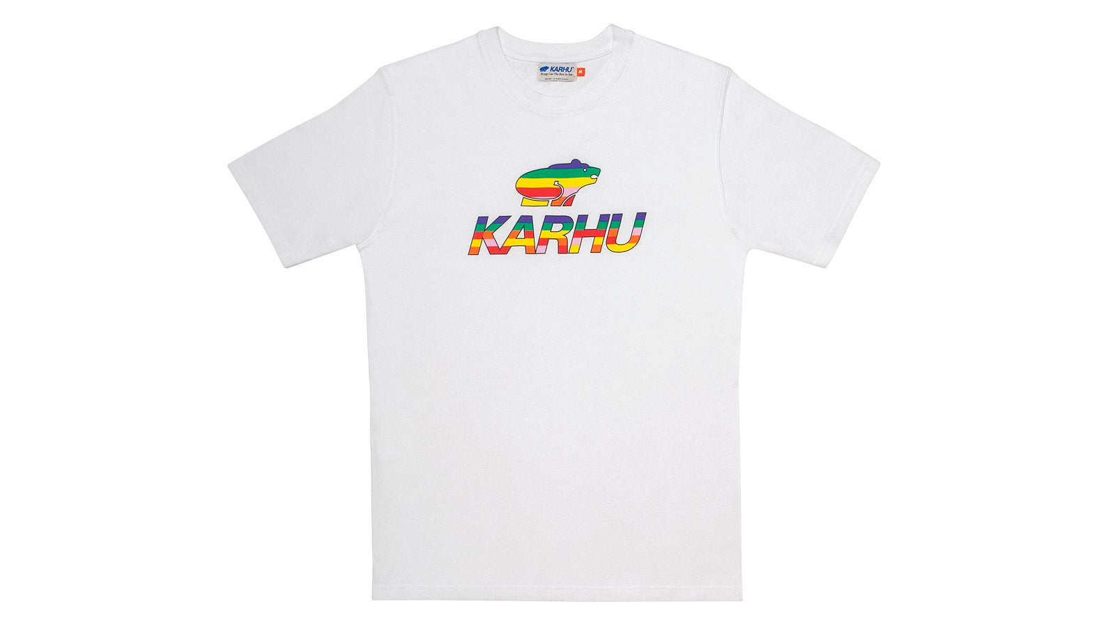 Team College T-Shirt - White & Multi-Color Cotton Crewneck Tee for School Spirit, Sports Events & Casual Wear