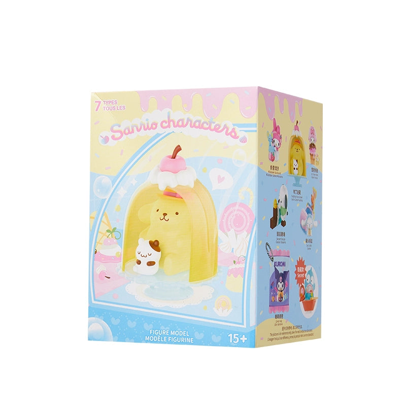 Sanrio Food Fun Series Blind Box - Cute Collectible Mystery Toys for Hello Kitty Fans | Perfect for Gifts, Parties & Kawaii Decor