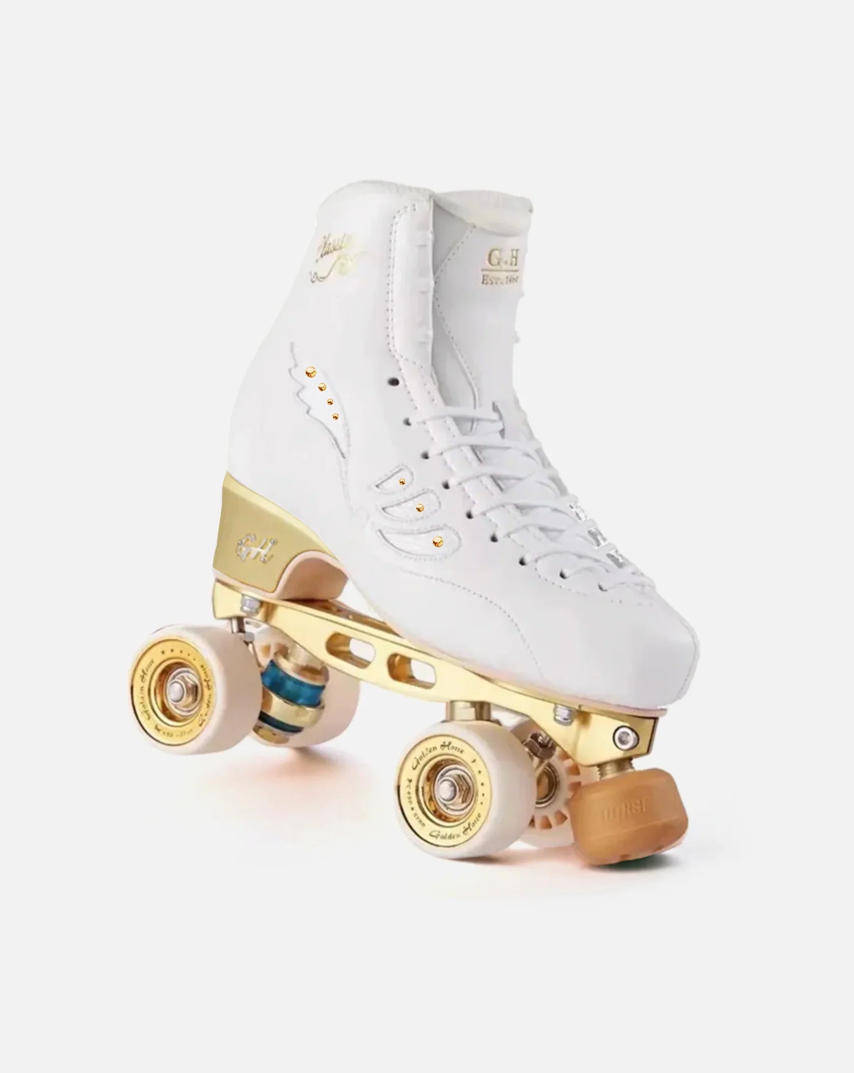 GH Classic Quad Roller Skates for Adults - Vanguard & Jaboco Frame Options - Perfect for Indoor Rinks, Outdoor Trails & Roller Derby