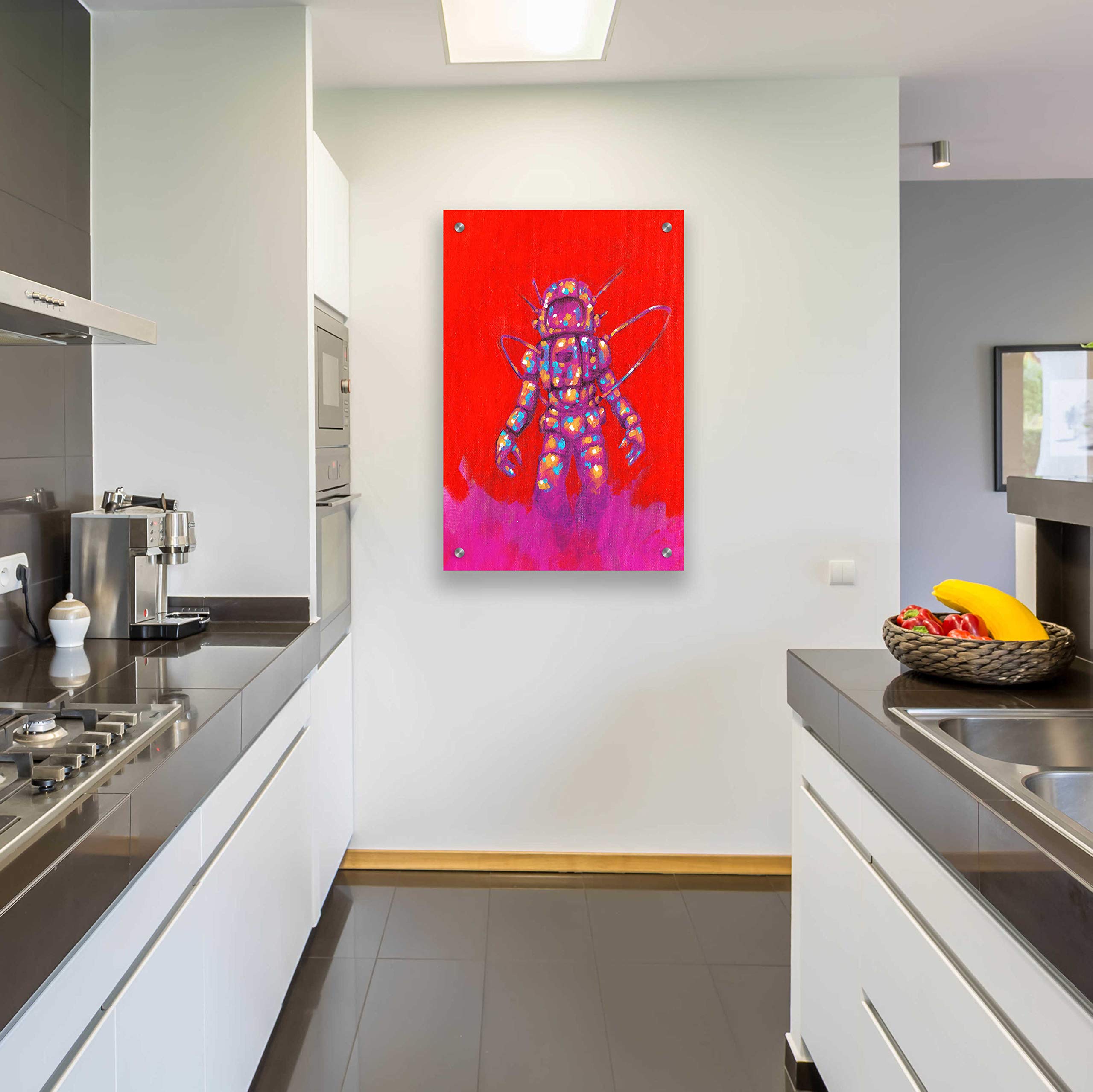 Zapow Art I by Craig Snodgrass - Modern Acrylic Glass Wall Art Painting 24x36 Inches - Perfect for Living Room, Bedroom & Office Decor