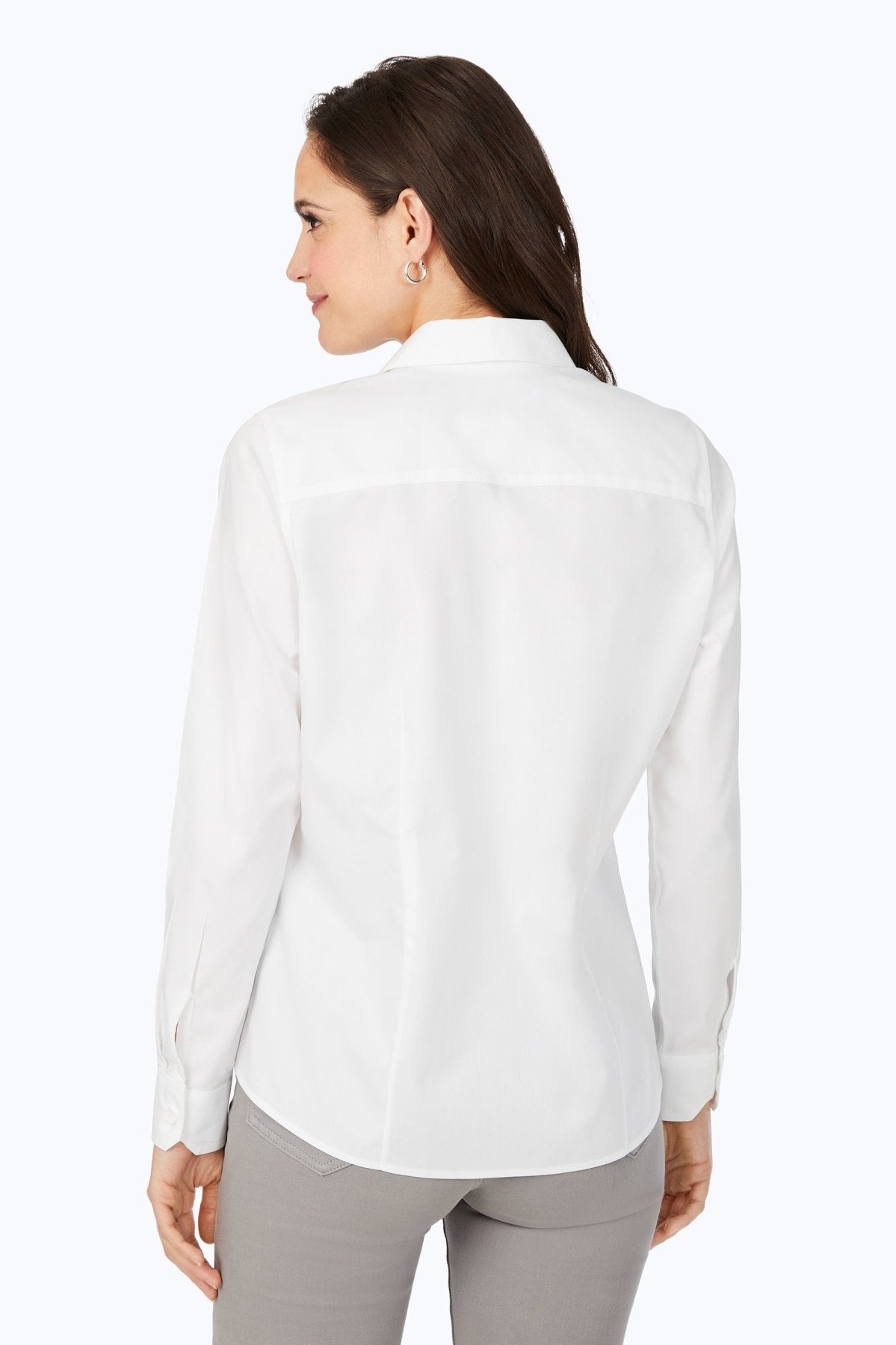 No-Iron Pinpoint Long Sleeve Dress Shirt for Men - Wrinkle-Free Business Casual & Office Wear - Perfect for Work, Interviews & Formal Occasions