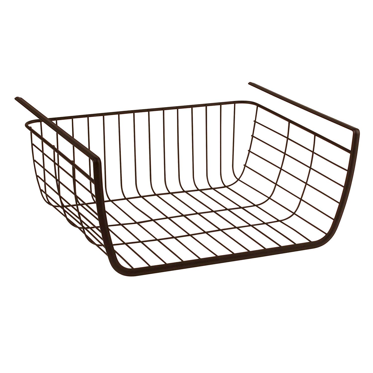 Spectrum Diversified Ashley Small Storage Shelf - Bronze (61724) | Kitchen Cabinet & Pantry Organizer, Bathroom Storage Basket | Perfect for Home, Office & Dorm Organization
