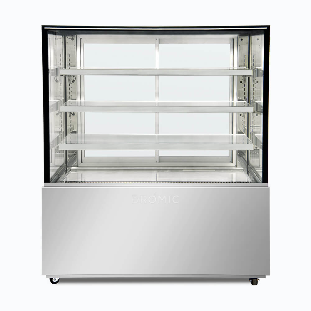 Bromic 4-Tier Commercial Cake Display Case - 1200mm Wide, 542L Capacity, Perfect for Cold Food & Dessert Showcase - Ideal for Bakeries, Cafes, and Buffet Service