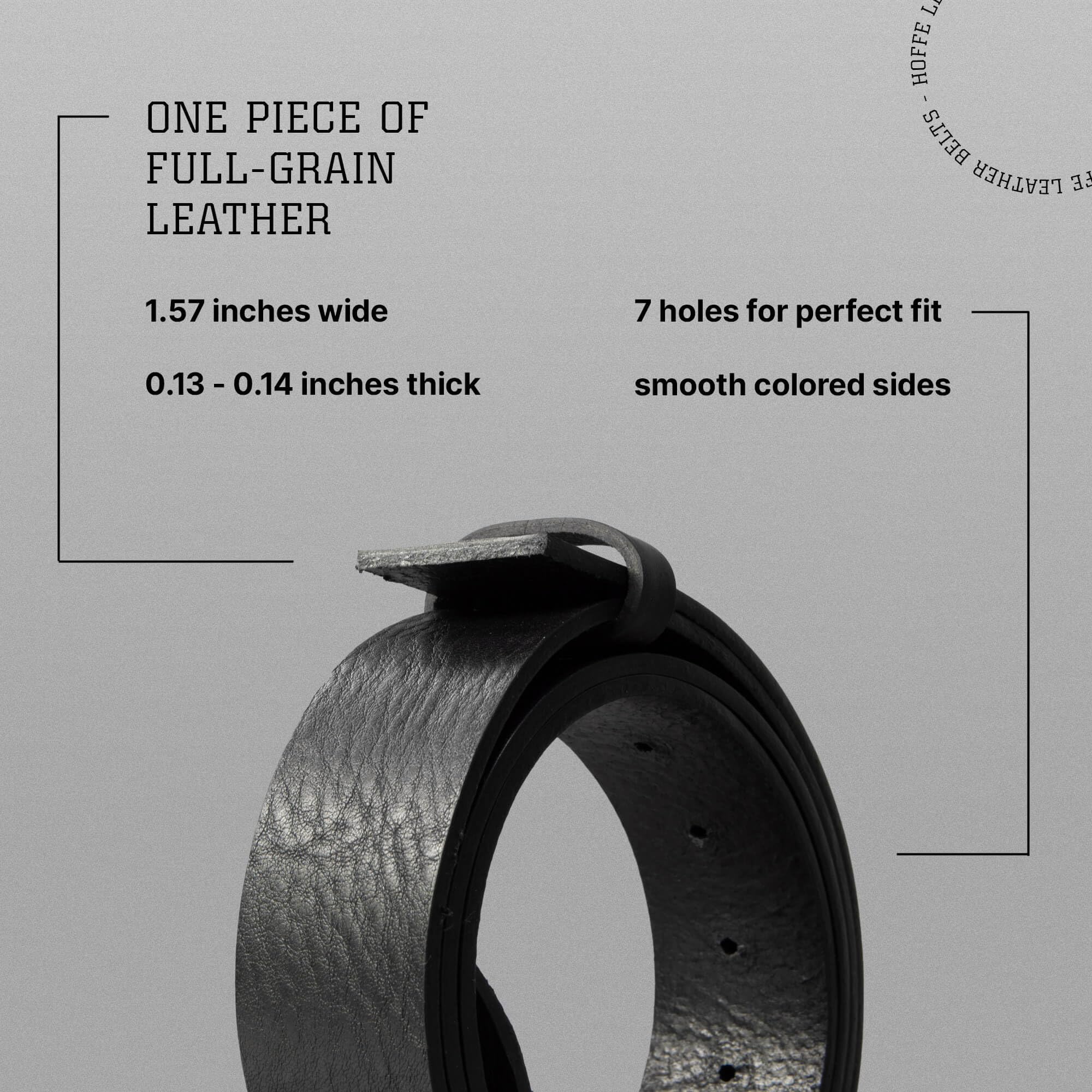 Premium Handmade Full Grain Leather Belt for Men - Adjustable Buckle, Reversible & Versatile for Casual, Dress & Business Attire - Perfect for Office, Wedding & Everyday Wear