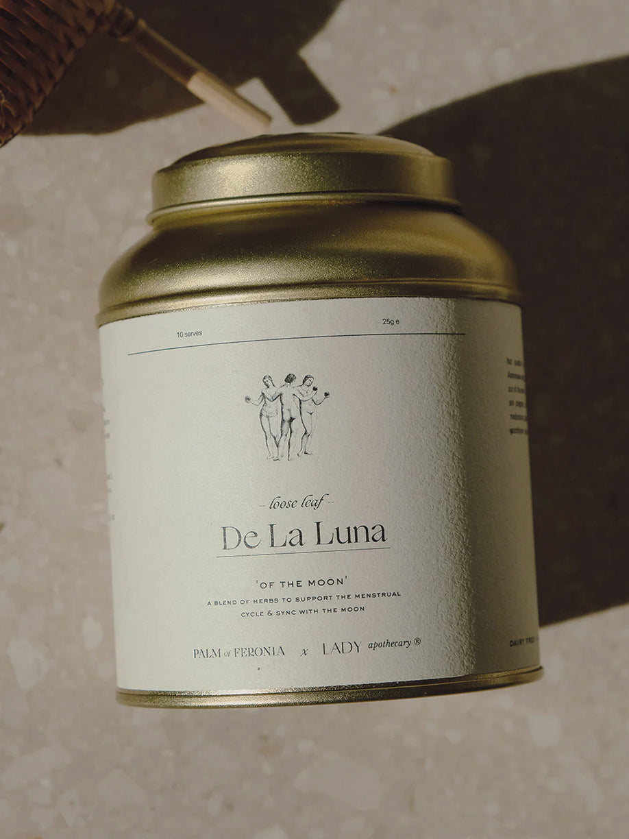 Feronia Palm & Lady Apothecary Herbal Healing Tea - Organic Moon Goddess Blend for Relaxation & Wellness | Perfect for Evening Rituals & Stress Relief