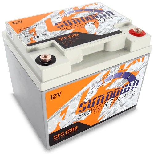 SUNDOWN SPS 1500 Powersports AGM Battery - High Performance 12V Deep Cycle Battery for ATV, UTV, Motorcycle & Marine - Perfect for Off-Road, Boating & Powersports Adventures