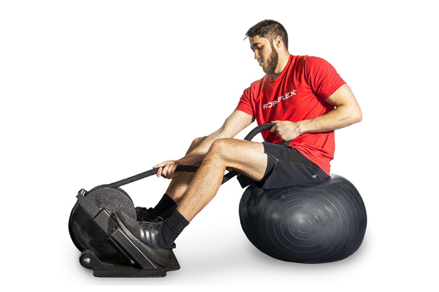 Ropeflex RX2000 Multi Mode Rope Trainer - Adjustable Speed Jump Rope for Home & Gym Workouts - Perfect for Cardio, Boxing, and Cross Training (Summer Sale - Extra 6% Off)
