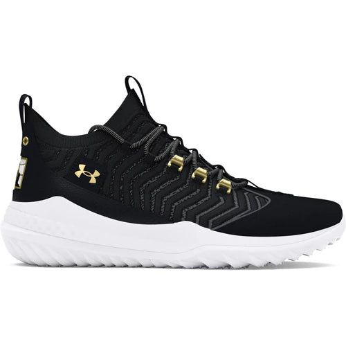 UA Harper 9 Black Men's Turf Baseball Shoes - Lightweight Cleats for Baseball & Softball - Perfect for Training, Games & Field Sports (Model 3027443-001)