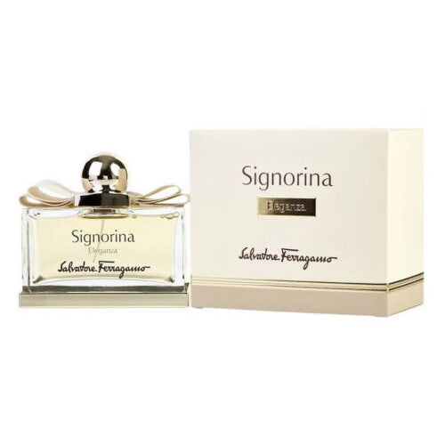 Salvatore Ferragamo Signorina Eleganza 100ml Eau de Parfum for Women - Floral Fruity Perfume for Date Night & Special Occasions