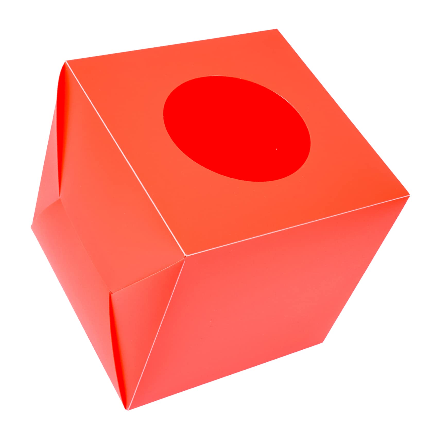 Plastic Raffle Box with Slot - Ballot & Donation Box for Parties, Fundraising, Voting Events - Perfect for Collecting Tickets & Donations | Great for School Events, Charity Drives & Carnival Games