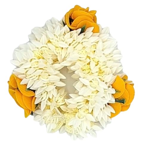 yellow and white