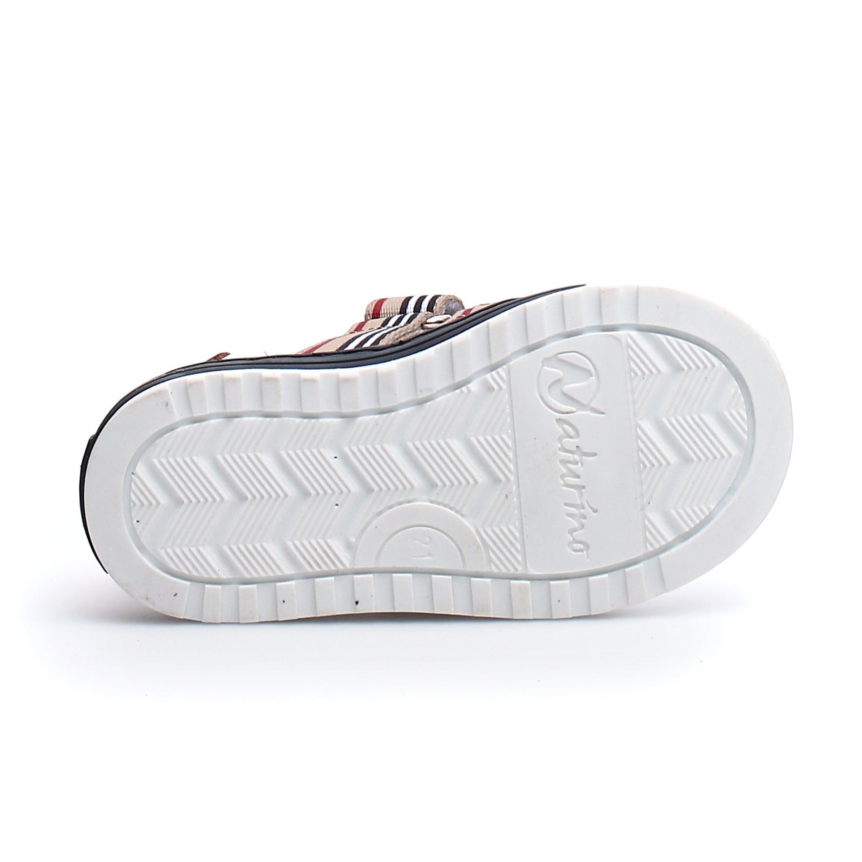 Naturino Camino Sneakers for Girls and Boys - White/Beige | Comfortable Kids Shoes for School, Play & Everyday Wear