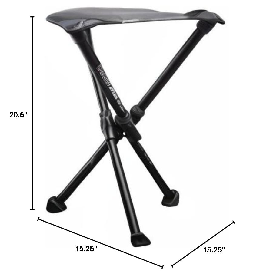 Hillsound BTR Ultralight Backpacking Stool - Lightweight Portable Camping Chair for Hiking, Travel & Outdoor Adventures - Compact Folding Seat for Camping, Picnics, Beach & Tailgating