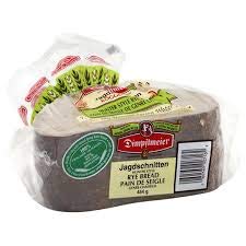 Dimpflmeier Jagdschnitten Hunter Style Rye Bread - 16 oz Pack | Authentic German Whole Grain Bread | Perfect for Sandwiches, Breakfast & Outdoor Adventures