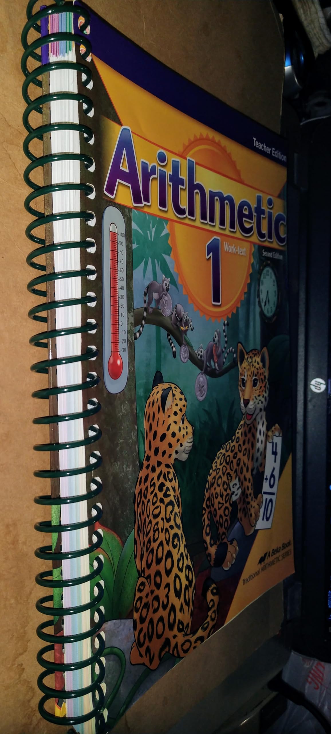 A Beka Book Arithmetic 1 Teacher Edition Work-Text - 2nd Edition Math Curriculum for Homeschool & Classroom (2016 Copyright) | Elementary School Teaching Resource