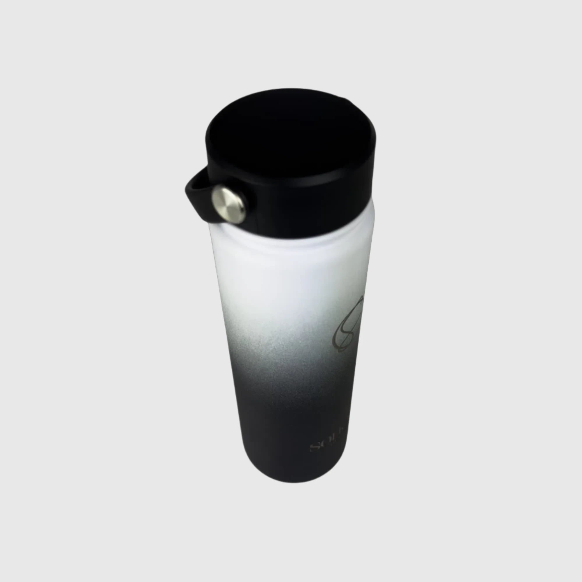 Premium 650ml Stainless Steel Insulated Water Bottle - Midnight Black | Keeps Drinks Hot/Cold 24 Hours | Perfect for Hiking, Gym & Outdoor Activities