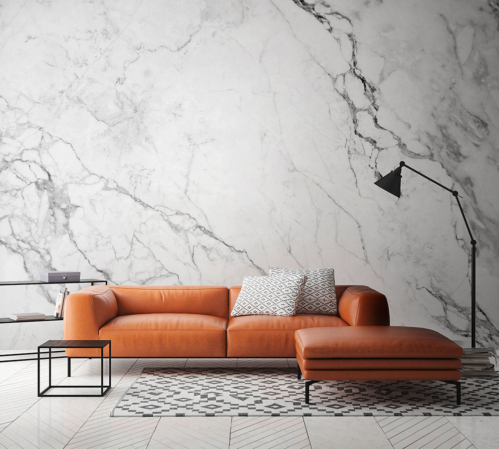 Designwalls 2 - Premium Marble Grey Wallpaper | Self-Adhesive Peel & Stick Wallpaper for Home Decor, Bedroom, Living Room, Office | Easy to Install & Remove