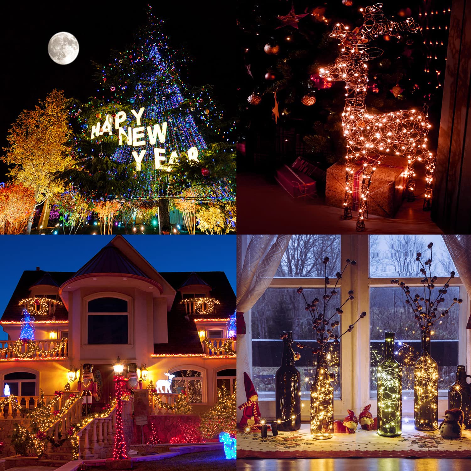 OMIKA 16.4ft LED Fairy Lights - 50 Waterproof String Lights with Remote for Bedroom, Garden & Party Decor