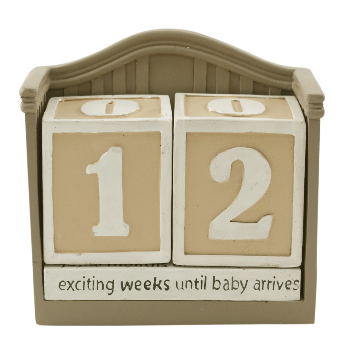 Cornelia Baby Perpetual Calendar Decorative Frame - 4.4