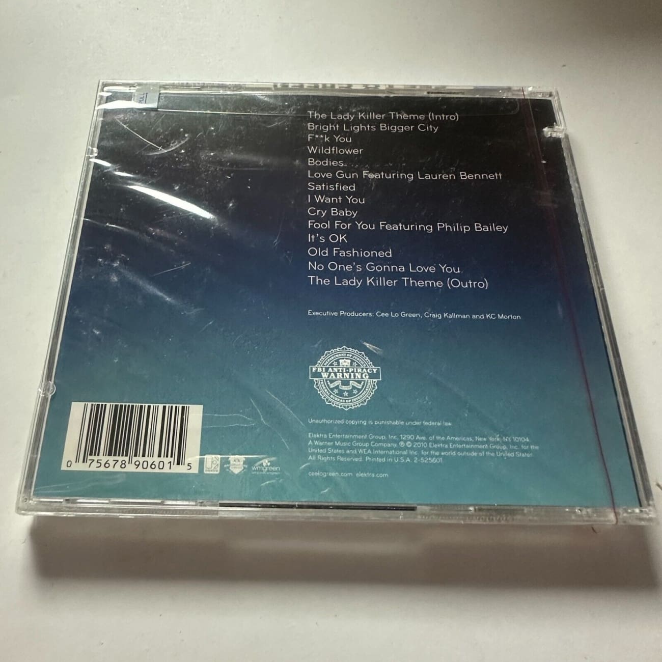 Cee Lo Green The Lady Killer Sealed CD 2010 - R&B Soul Music Album, Collectible & Brand New - Perfect for Music Lovers & Vinyl Collectors