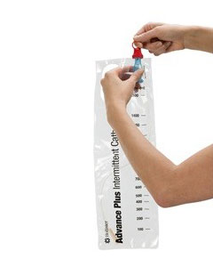 Hollister Advance Plus Touch-Free Intermittent Catheter System - 16FR 16 (40CM) Straight - 100 Catheters per Box - Ideal for Home Use, Travel & Medical Facilities