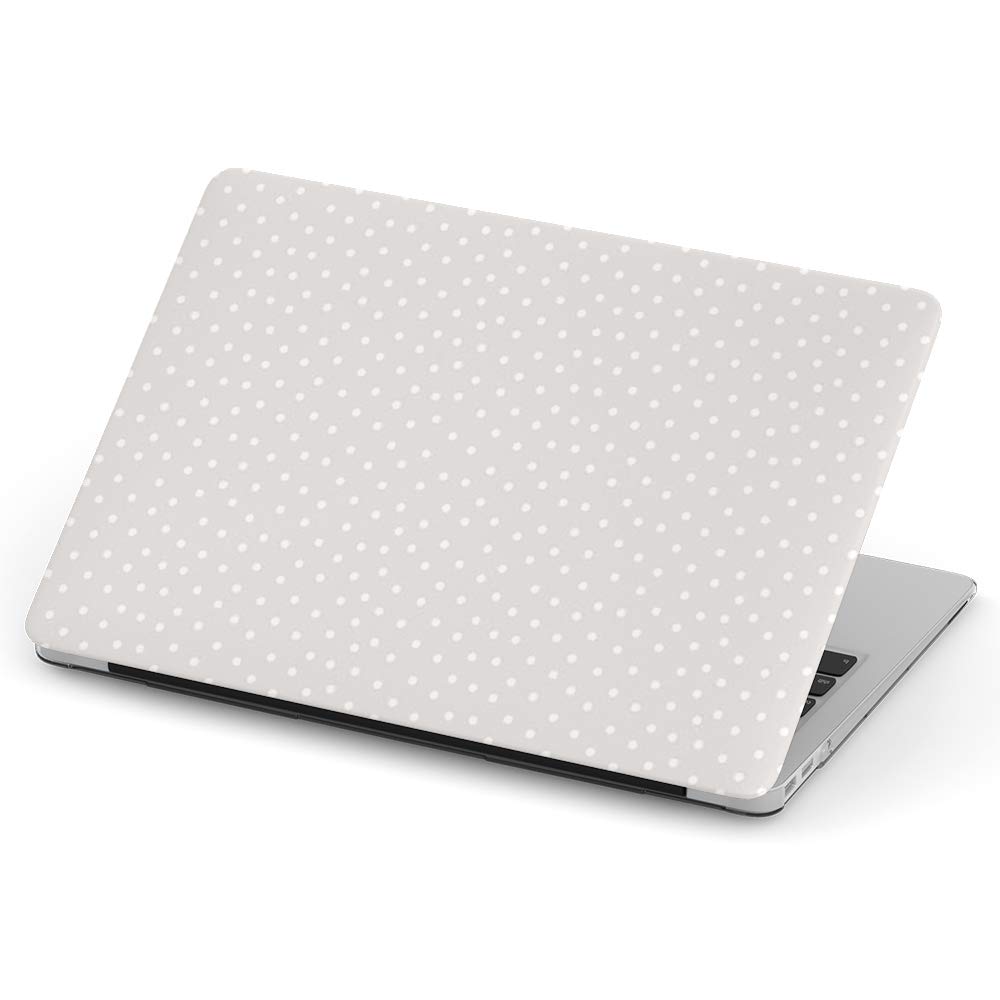 Hard Case Cover for MacBook Air 13 inch (Model A1369 & A1466 2010-2017) - Full Body Protection with Polka Dot Design - Perfect for School, Work & Travel