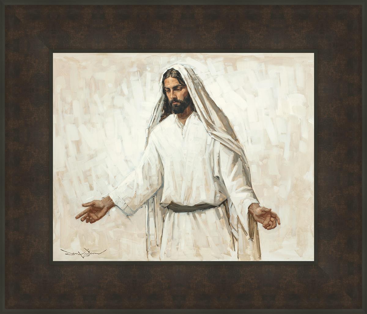 Every Knee Shall Bow - Inspirational Christian Wall Art for Home & Church Decor | Perfect for Living Room, Bedroom & Office