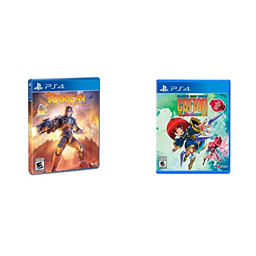 Turrican Flashback & Reboot - PlayStation 4 Game | Classic Action Platformer | Nostalgic Gaming Experience for PS4 Fans