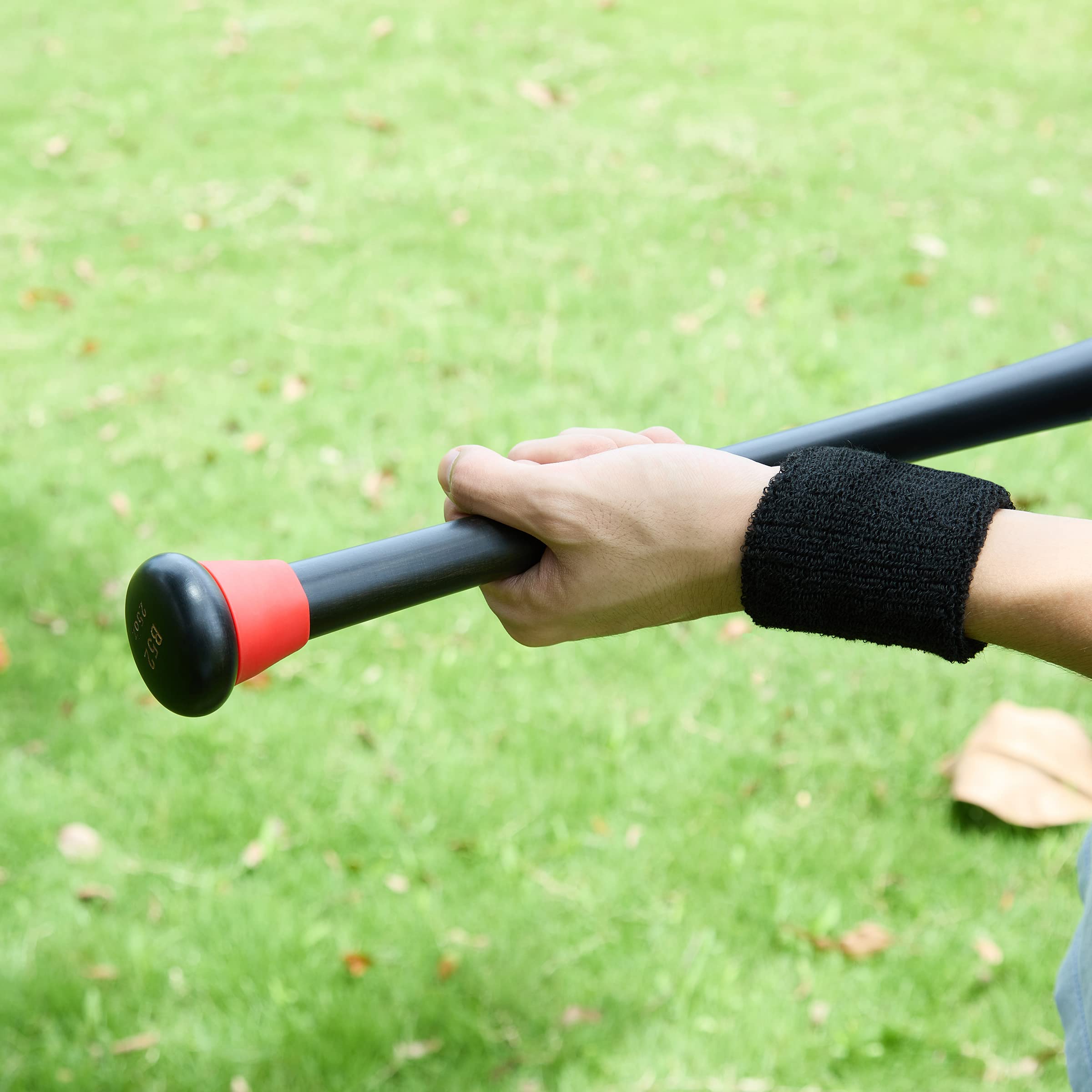 Premium Bat Grip Choke Up Rings - 8 Pack Baseball Training Rings with 2 Wrist Protectors for Better Swing Control & Comfort | Perfect for Baseball, Softball & Batting Practice