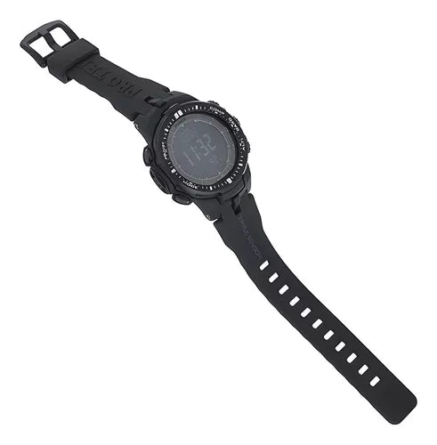 Casio PRW3000 Pro Trek Solar-Powered Digital Watch with Altimeter, Barometer, Compass - Perfect for Hiking, Camping & Outdoor Adventures