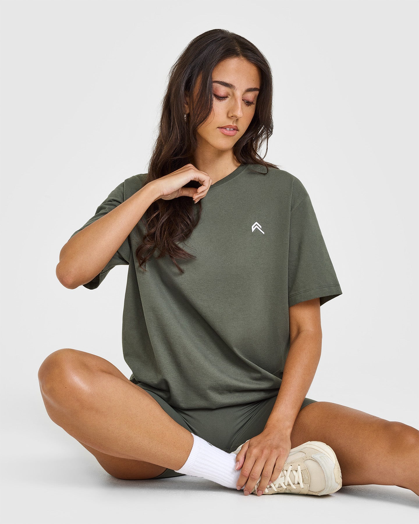 Classic Oversized Lightweight T-Shirt for Men & Women | Soft Cotton Comfort Fit | Dark Khaki Casual Tee | Perfect for Everyday Wear, Lounge & Street Style