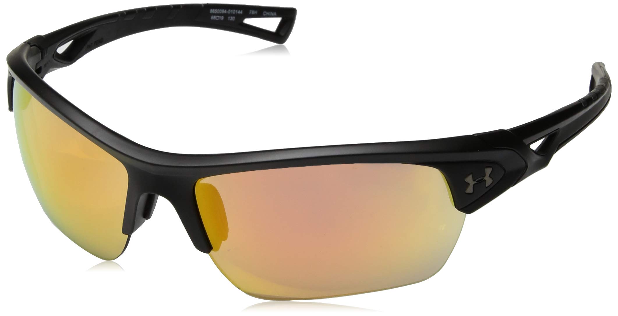 Under Armour Octane Wrap Sunglasses for Men & Women – UV Protection Polarized Sports Sunglasses for Running, Cycling & Outdoor Activities