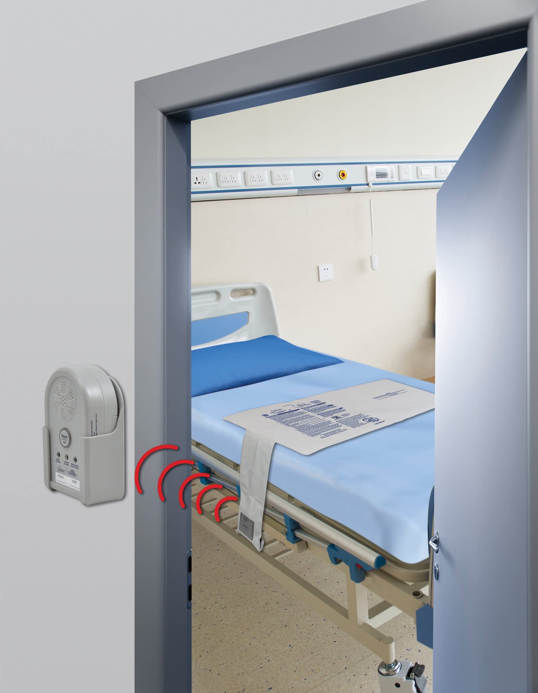 Wireless Bed Alarm for Elderly Adults & 60