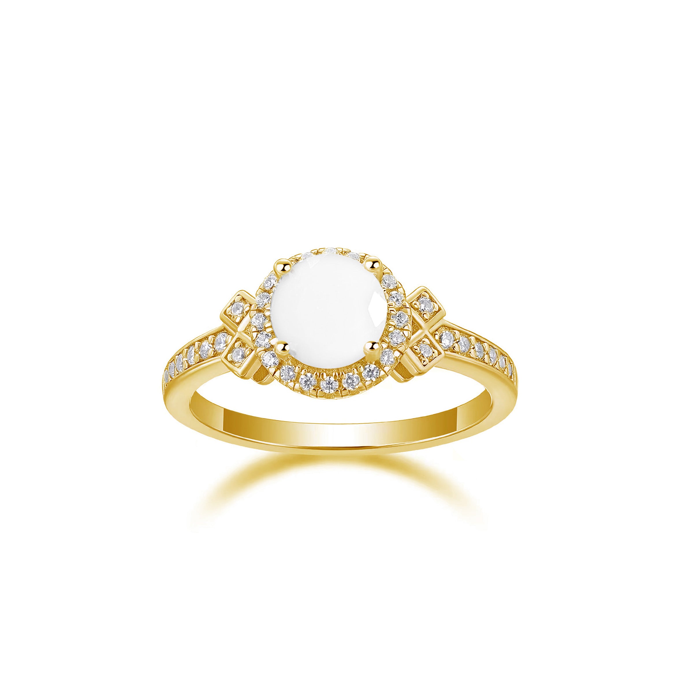 Classic Solitaire Breastmilk Ring - Elegant 925 Sterling Silver Nursing Jewelry for Breastfeeding Moms | Perfect Push Present, Mother's Day Gift & Everyday Wear