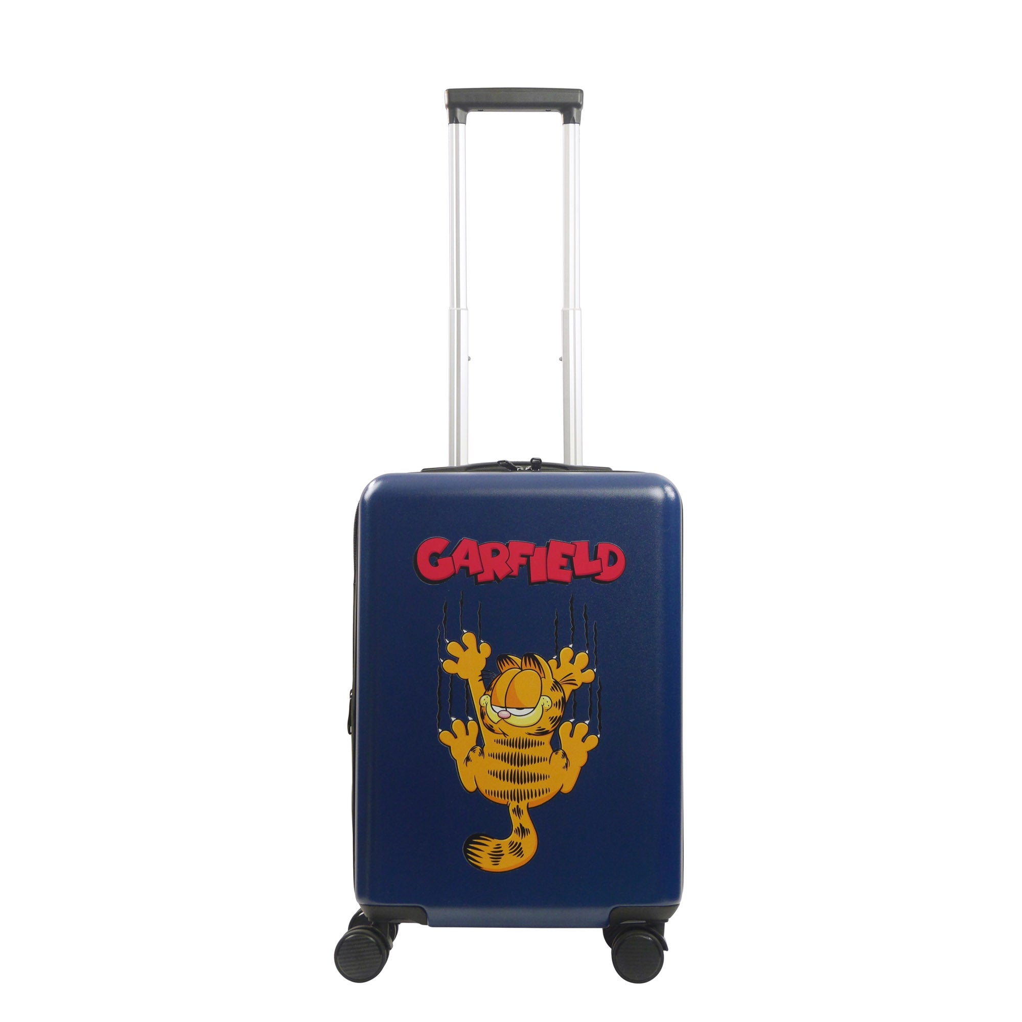 Viacom Garfield Full 22.5 Inch Navy Blue Carry On Luggage - Perfect for Air Travel & Weekend Getaways