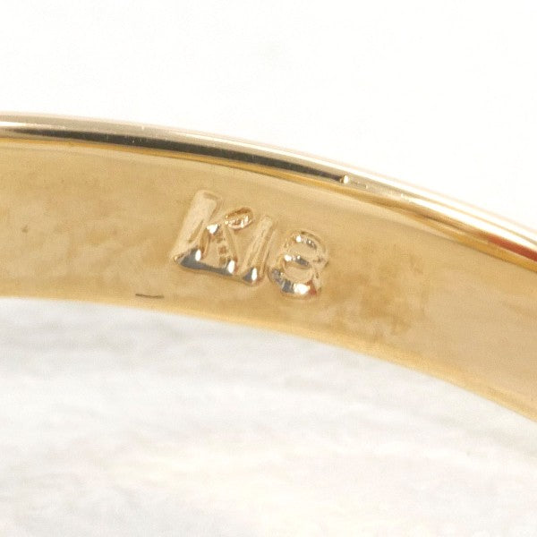 18K Yellow Gold Coral Ring for Women - Elegant Handmade Jewelry Gift for Her - Perfect for Weddings, Anniversaries & Special Occasions